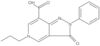 3,5-Dihydro-3-oxo-2-phenyl-5-propyl-2H-pyrazolo[4,3-c]pyridine-7-carboxylic acid