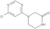 4-(6-Chloro-4-pyrimidinyl)-2-piperazinone