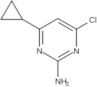 4-Chloro-6-cyclopropyl-2-pyrimidinamine