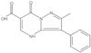 4,7-Dihydro-2-methyl-7-oxo-3-phenylpyrazolo[1,5-a]pyrimidine-6-carboxylic acid