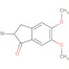 1H-Inden-1-one, 2-bromo-2,3-dihydro-5,6-dimethoxy-