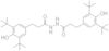 N,N′-Bis[3-(3′,5′-di-tert-butyl-4′-hydroxyphenyl)propionyl]hydrazine