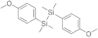 Bis(4-methoxyphenyl)-1,1,2,2-tetramethyldisilane