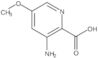 2-Pyridinecarboxylic acid, 3-amino-5-methoxy-