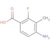 Benzoic acid, 4-amino-2-fluoro-3-methyl-