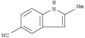 1H-Indole-5-carbonitrile,2-methyl-