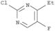 Pyrimidine, 2-chloro-4-ethyl-5-fluoro-