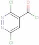 3,6-dichloropyridazine-4-carbonyl chloride