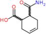 6-carbamoylcyclohex-3-ene-1-carboxylic acid