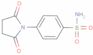 p-(2,5-Dioxo-1-pyrrolidinyl)benzenesulphonamide