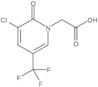 3-Chloro-2-oxo-5-(trifluoromethyl)-1(2H)-pyridineacetic acid