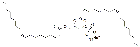 1,1′-[(1R)-1-[(Phosphonooxy)methyl]-1,2-ethanediyl] di-(9Z)-9-octadecenoate sodium salt (1:1)