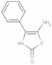 5-Amino-4-phenyl-2(3H)-thiazolethione