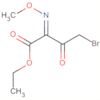 Butanoic acid, 4-bromo-2-(methoxyimino)-3-oxo-, ethyl ester, (Z)-
