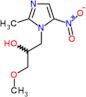 1-methoxy-3-(2-methyl-5-nitro-1H-imidazol-1-yl)propan-2-ol