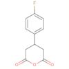 2H-Pyran-2,6(3H)-dione, 4-(4-fluorophenyl)dihydro-