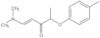 1-(Dimethylamino)-4-(4-methylphenoxy)-1-penten-3-one