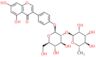 4-(5,7-dihydroxy-4-oxo-4H-chromen-3-yl)phenyl 2-O-(6-deoxy-alpha-L-mannopyranosyl)-beta-D-glucopyranoside