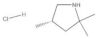 Clorhidrato de pirrolidina, 2,2,4-trimetil-, (1:1), (4S)-