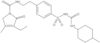 3-Ethyl-2,5-dihydro-4-methyl-N-[2-[4-[[[[(4-methylcyclohexyl)amino]carbonyl]amino]sulfonyl]phenyl]…