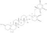 30-Noroleana-12,20(29)-dien-28-oicacid, 3-[[2-O-(6-deoxy-a-L-mannopyranosyl)-a-L-arabinopyranosyl]…