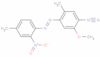 2-methoxy-5-methyl-4-[(4-methyl-2-nitrophenyl)azo]benzenediazonium