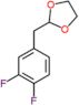 2-(3,4-difluorobenzyl)-1,3-dioxolane