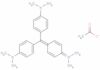 [4-[bis[4-(dimethylamino)phenyl]methylene]-2,5-cyclohexadien-1-ylidene]dimethylammonium acetate