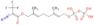 (1E)-2-diazonio-3,3,3-trifluoro-1-{[(2E,6E)-8-{[hydroxy(phosphonooxy)phosphoryl]oxy}-2,6-dimethylo…