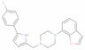 1-(7-Benzofuranyl)-4-[[5-(4-fluorophenyl)-1H-pyrrol-2-yl]methyl]piperazine