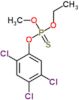 O-ethyl O-methyl O-(2,4,5-trichlorophenyl) phosphorothioate