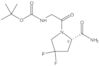 N-[(1,1-Dimethylethoxy)carbonyl]glycyl-4,4-difluoro-<span class="text-smallcaps">L</span>-prolinam…
