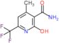 2-hydroxy-4-methyl-6-(trifluoromethyl)pyridine-3-carboxamide