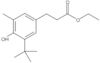 Ethyl 3-(1,1-dimethylethyl)-4-hydroxy-5-methylbenzenepropanoate