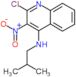 2-Chloro-N-(2-methylpropyl)-3-nitro-4-quinolinamine