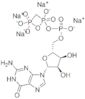 5′-Guanylic acid, monoanhydride with methylenebis[phosphonic acid], trisodium salt