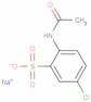 sodium 2-acetamido-5-chlorobenzenesulphonate