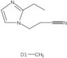 2-Ethyl-ar-methyl-1H-imidazole-1-propanenitrile
