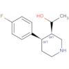 3-Piperidinemethanol, 4-(4-fluorophenyl)-1-methyl-, (3R,4R)-rel-