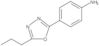 4-(5-Propyl-1,3,4-oxadiazol-2-yl)benzenamine