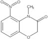 4-Methyl-5-nitro-2H-1,4-benzoxazin-3(4H)-one