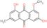 1,6-dihydroxy-8-methoxy-3-methylanthracene-9,10-dione