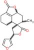 (3R,5S,5a'R,7'R,8a'R)-5-(furan-3-yl)-7'-methyl-3',4,5,5',5a',7',8',8a'-octahydrospiro[furan-3,6'-naphtho[1,8-bc]furan]-2,2'(4'H)-dione