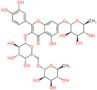 7-[(6-deoxy-alpha-L-mannopyranosyl)oxy]-2-(3,4-dihydroxyphenyl)-5-hydroxy-4-oxo-4H-chromen-3-yl 6-…