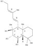 1,2,3-Naphthalenetriol,decahydro-4-[(1E,3E)-5-hydroxy-3-methyl-1,3-pentadien-1-yl]-3,4a,8,8-tetramethyl-,(1R,2S,3S,4R,4aS,8aS)-