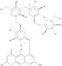 4H-Naphtho[2,3-b]pyran-4-one,6-[(O-b-D-glucopyranosyl-(1®6)-O-b-D-glucopyranosyl-(1®3)-O-b-D-glucopyranosyl-(1®6)-b-D-glucopyranosyl)oxy]-5-hydroxy-8-methoxy-2-methyl-