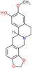 (6aS)-9-methoxy-6,11,12,14-tetrahydro-6aH-[1,3]dioxolo[4,5-h]isoquino[2,1-b]isoquinolin-8-ol