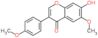 7-hydroxy-6-methoxy-3-(4-methoxyphenyl)-4H-chromen-4-one