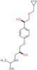 1-{4-[2-(cyclopropylmethoxy)-1-hydroxyethyl]phenoxy}-3-(propan-2-ylamino)propan-2-ol