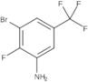 3-Bromo-2-fluoro-5-(trifluoromethyl)benzenamine